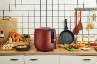 Swiss Pro+ SP-DAF7LR Airfryer XXXL 7L Rood