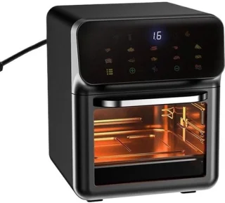 Tafeloven airfryer 15 liter zwart