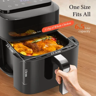Taylor Swoden Smartheat Airfryer XXL 6,5L Zwart