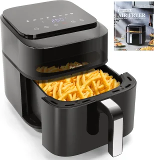 Taylor Swoden Smartheat Airfryer XXL 6,5L Zwart