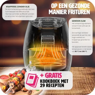 tectake Airfryer HF-568TS Mitch