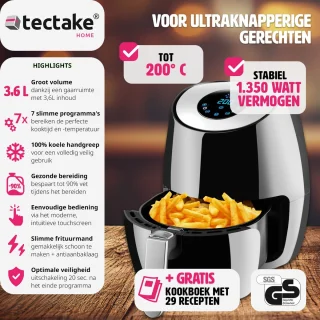 tectake Airfryer HF-568TS Mitch
