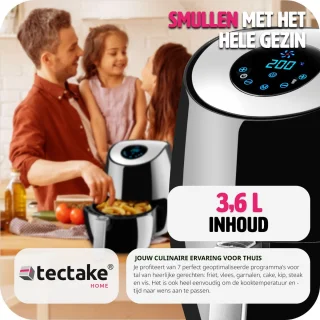 tectake Airfryer HF-568TS Mitch