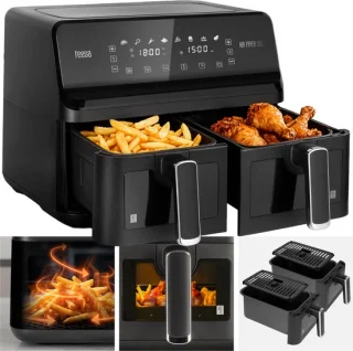 Teesa Air Fryer Dual Pot XXL heteluchtfriteuse