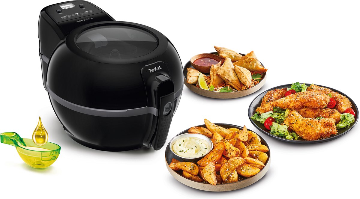 Tefal ActiFry Extra FZ7228 heteluchtfriteuse 1.2 KG zwart
