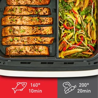 Tefal Dual Easy Fry Flex EY9228 Airfryer 9L