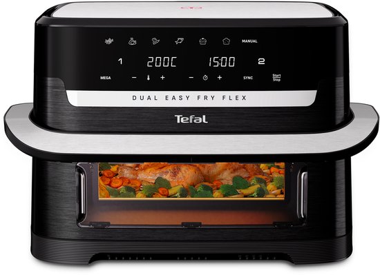 Tefal Dual Easy Fry Flex EY9228: koolhydraatarm koken in een handomdraai met dubbele flexibiliteit