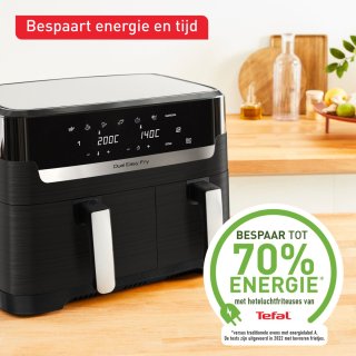 Tefal Dual Easy Fry & Grill EY9018 Heteluchtfriteuse 8,3L