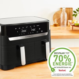 Tefal Dual Easy Fry & Grill EY9018 Heteluchtfriteuse 8,3L