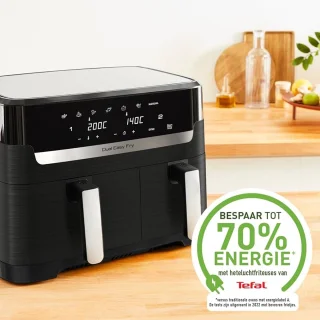 Tefal Dual Easy Fry & Grill EY9018 Heteluchtfriteuse 8,3L