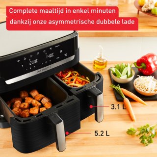 Tefal Dual Easy Fry & Grill EY9018 Heteluchtfriteuse 8,3L