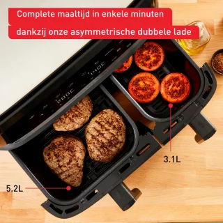 Tefal Easy Fry Dual XXL EY905B Airfryer Duo