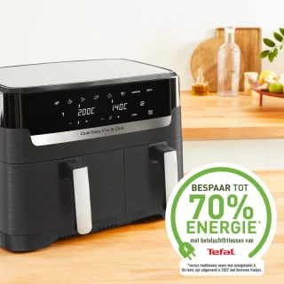 Tefal Easy Fry Dual XXL EY905B Airfryer Duo