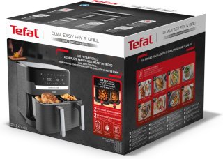 Tefal Easy Fry Dual XXL EY905B Airfryer Duo