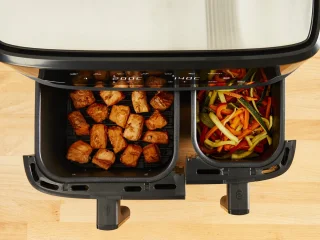 Tefal Easy Fry Dual XXL EY905B Airfryer Duo