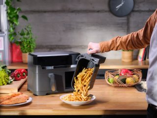 Tefal Easy Fry Dual XXL EY905B Airfryer Duo