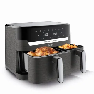 Tefal Easy Fry Dual XXL EY905B Airfryer Duo