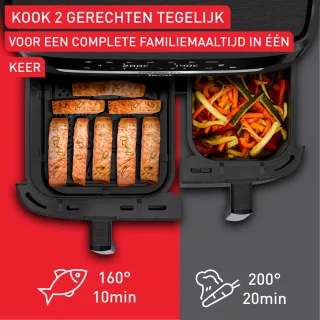 Tefal Easy Fry Dual XXL EY9428 Airfryer 11L