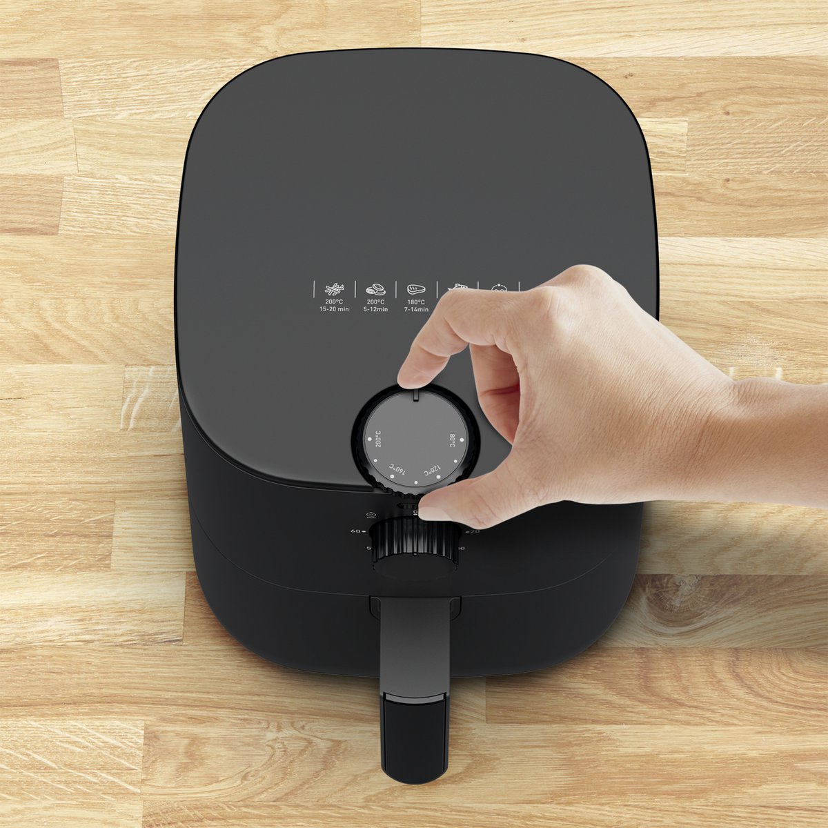 Tefal Easy Fry Essential EY13081 Airfryer 3,5L