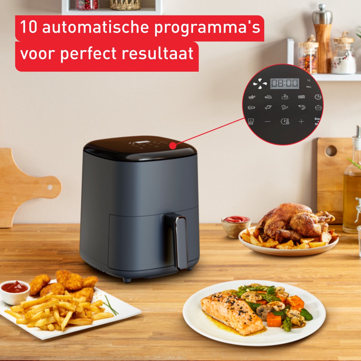 TEFAL Easy Fry EY245B10 Grill & Air Fryer