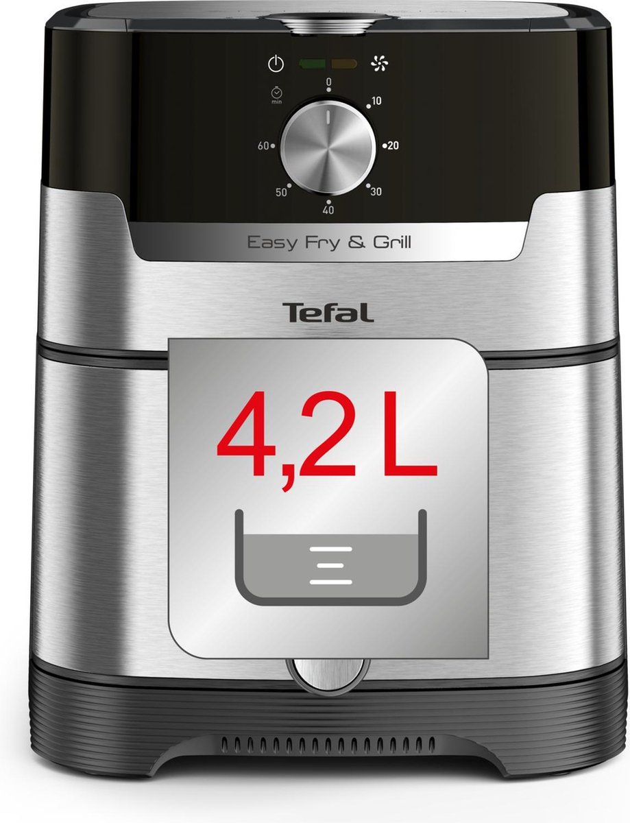 Tefal Easy Fry & Grill EY501D Heteluchtfriteuse en Grill XL