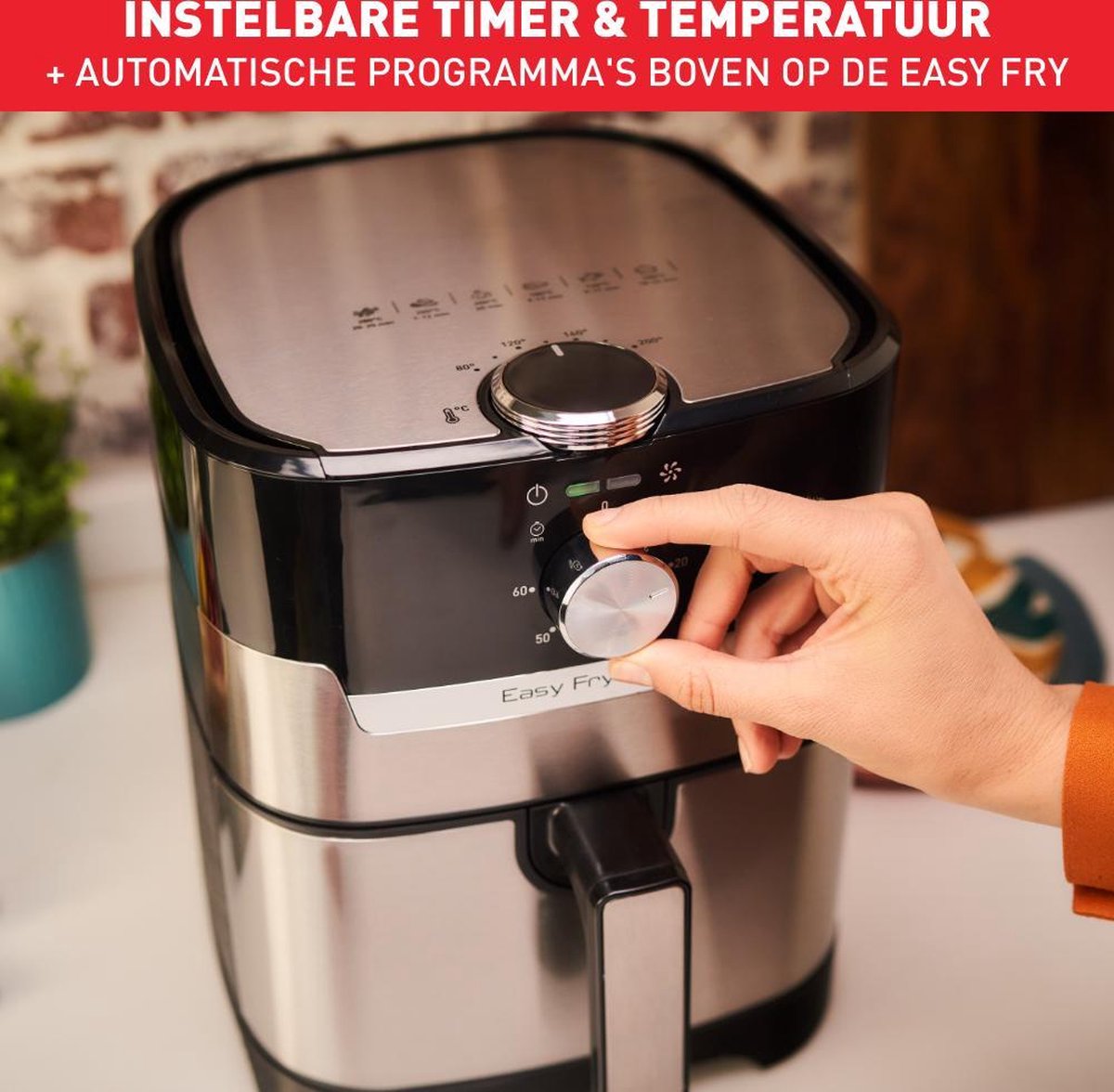 Tefal Easy Fry & Grill EY501D Heteluchtfriteuse en Grill XL