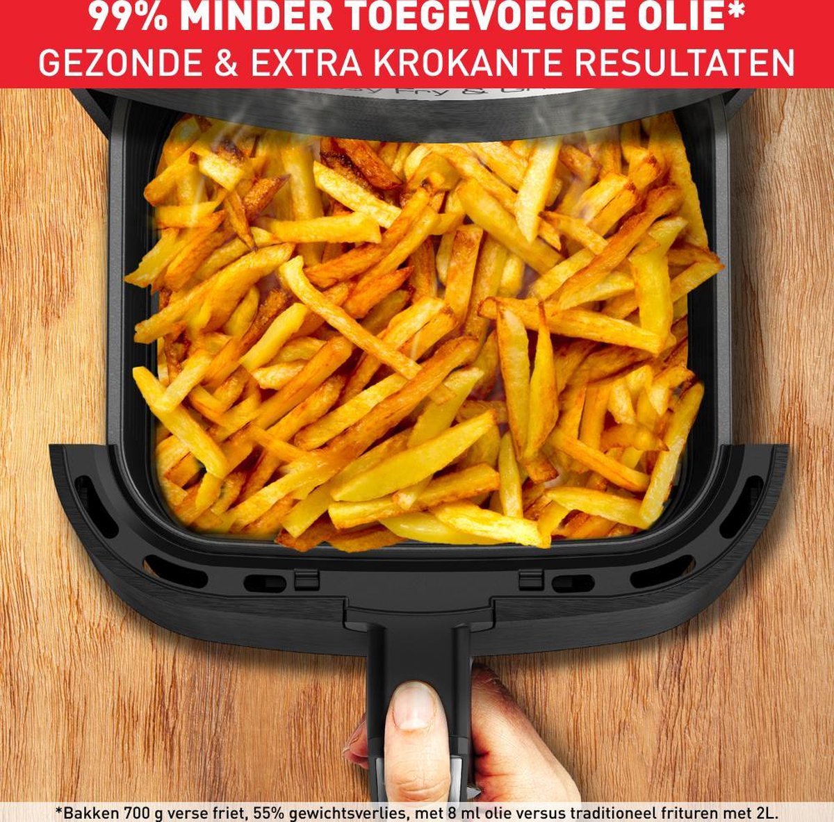 Tefal Easy Fry & Grill EY501D Heteluchtfriteuse en Grill XL