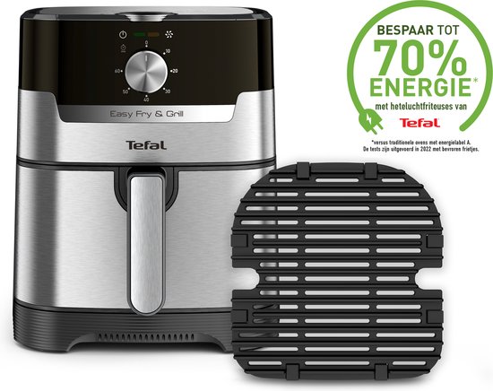 Tefal Easy Fry & Grill EY501D Heteluchtfriteuse en Grill XL