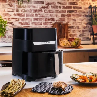 Tefal Easy Fry & Grill Precision EY5058 Airfryer Antraciet