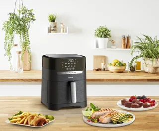 Tefal Easy Fry & Grill Precision EY5058 Airfryer Antraciet