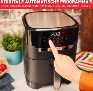 Tefal Easy Fry & Grill Precision EY5058 Airfryer Antraciet