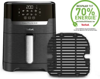 Tefal Easy Fry & Grill Precision EY5058 Airfryer Antraciet
