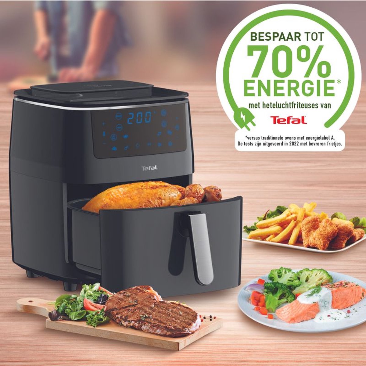 Tefal Easy Fry Grill & Steam FW2018 Airfryer 6,5L