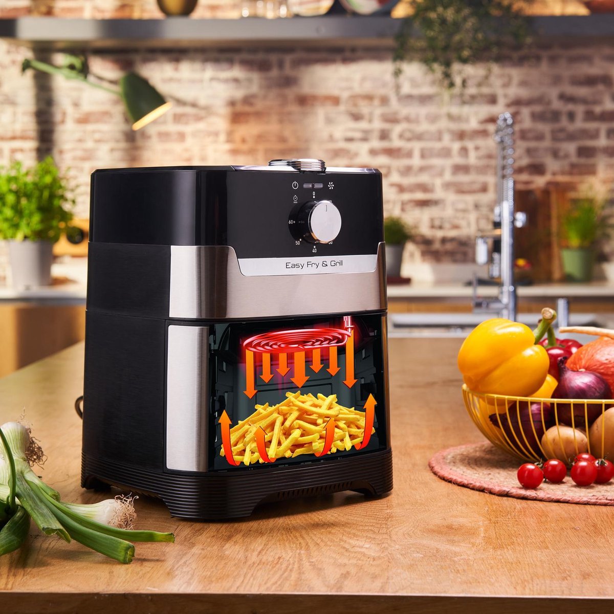 Tefal Easy Fry Grill & Steam FW2018 Airfryer 6,5L