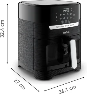 Tefal Easy Fry & Grill Vision EY5068 Airfryer 4,2L