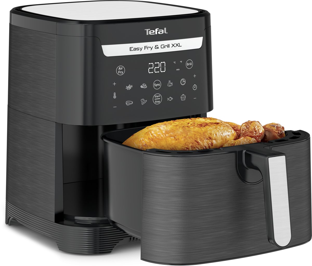 De Tefal Easy Fry & Grill XXL EY8018 Airfryer 6,5L in één oogopslag