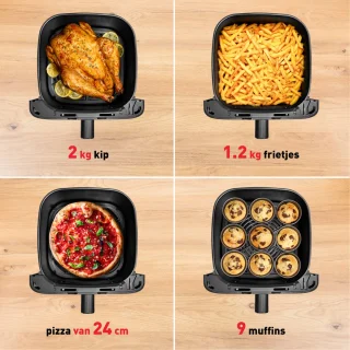 Tefal Easy Fry & Grill XXL EY855D Heteluchtfriteuse 7.5L RVS
