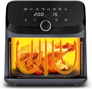 Tefal Easy Fry Mega EY855B Airfryer 7,5L Grijs