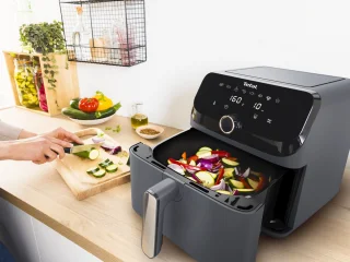 Tefal Easy Fry Mega EY855B Airfryer 7,5L Grijs