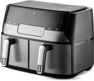 Thuys Dubbele Airfryer Heteluchtfriteuse Zwart