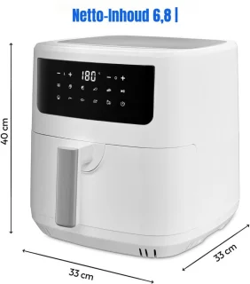 Thuys Duo Airfryer – Dubbele heteluchtfriteuse