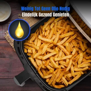 Thuys Duo Airfryer – Dubbele heteluchtfriteuse