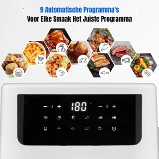 Thuys Duo Airfryer – Dubbele heteluchtfriteuse