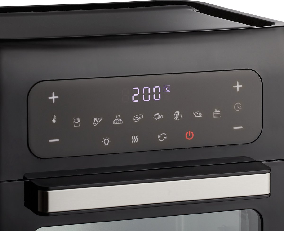 Tomado TAF1201B airfryer oven 12L zwart