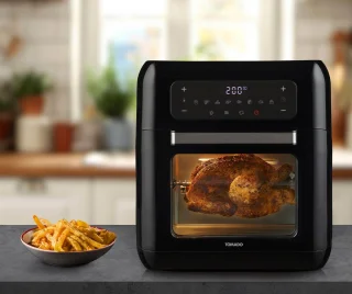 Tomado TAF1201B airfryer oven 12L zwart