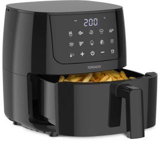 Compact en praktisch: de Tomado TAF2002B mini airfryer