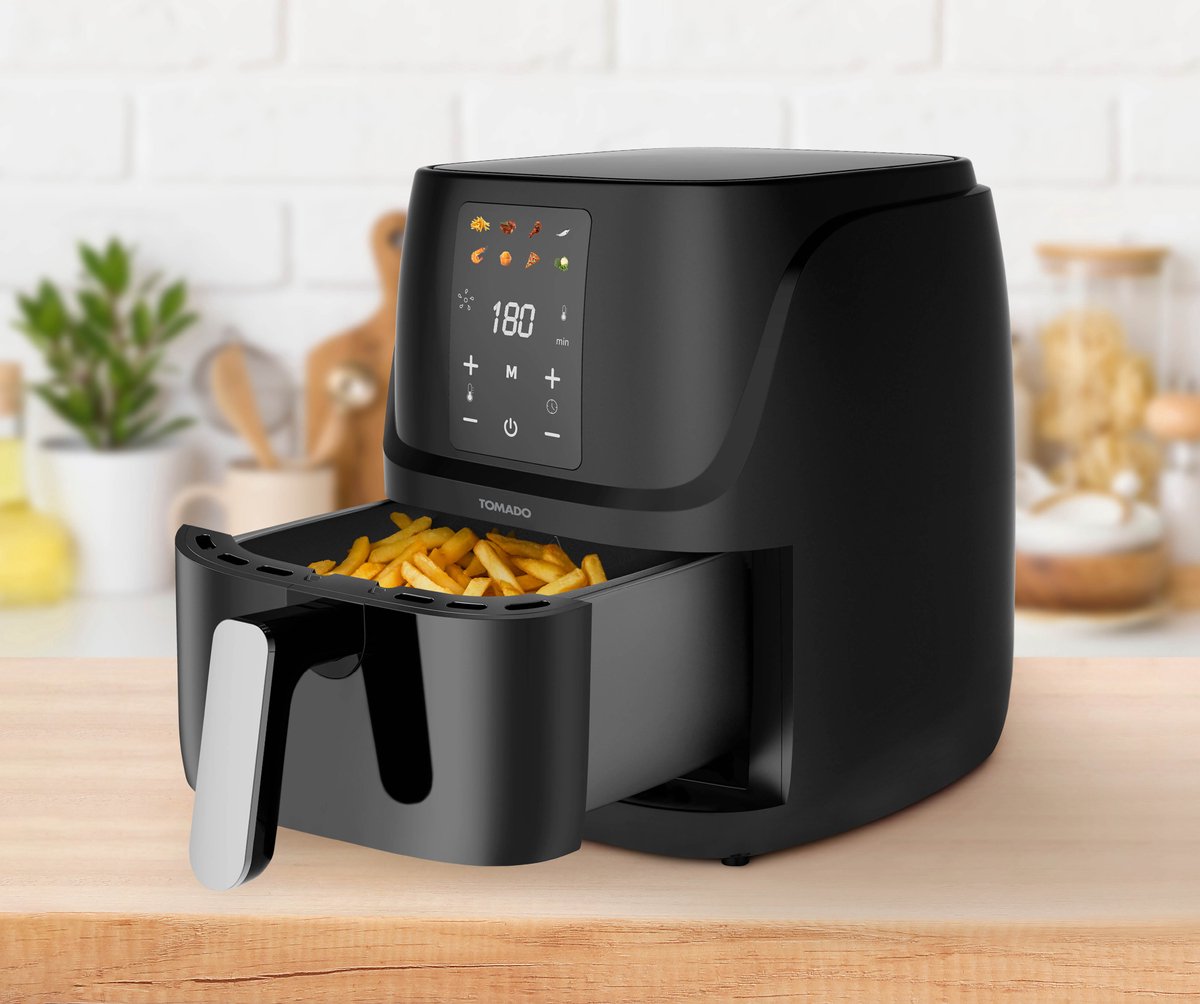 Wat vinden we goed aan de Tomado TAF3010B Airfryer 3L