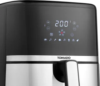 Tomado TAF5401S Airfryer 5,4L Zwart/RVS