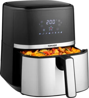Tomado TAF5401S Airfryer 5,4L Zwart/RVS