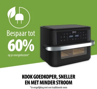 Tristar Airfryer FR-9432 Dual Zone Flex 10L Zwart